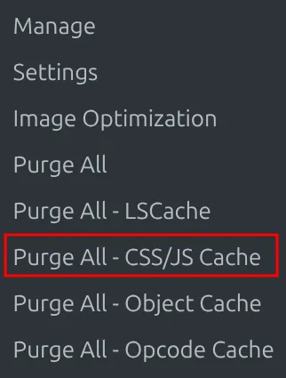 Ajustes de cache